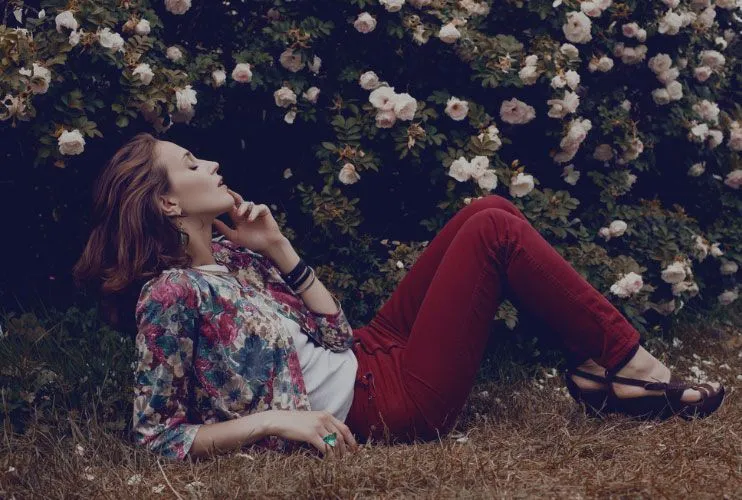 Woman in Field